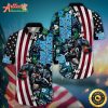 NFL Team Carolina Panthers Mascot Hawaiian Shirt Style Summer Sport Hawaiian Shirt