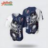 NFL Team Houston Texans Jack Skellington Hawaiian Shirt Style Summer Sport Hawaiian Shirt