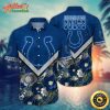 NFL Team Indianapolis Colts Flower Summer Hawaiian Shirt Style Summer Sport Hawaiian Shirt