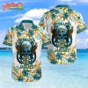 NFL Team Jacksonville Jaguars Metallica And Flower Hawaiian Shirt Style Summer Sport Hawaiian Shirt