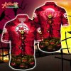 NFL Team Kansas City Chiefs Jack Skellington Halloween Hawaiian Shirt Style Summer Sport Hawaiian Shirt