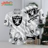 NFL Team Las Vegas Raiders American Flag Hawaiian Shirt Style Summer Sport Hawaiian Shirt