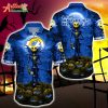 NFL Team Los Angeles Rams Jack Skellington Halloween Hawaiian Shirt Style Summer Sport Hawaiian Shirt