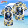 NFL Team Los Angeles Rams Metallica And Flower Hawaiian Shirt Style Summer Sport Hawaiian Shirt