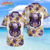 NFL Team Minnesota Vikings Metallica And Flower Hawaiian Shirt Style Summer Sport Hawaiian Shirt