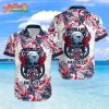 NFL Team New England Patriots Metallica And Flower Hawaiian Shirt Style Summer Sport Hawaiian Shirt