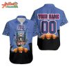 NFL Team New York Giants Jack Skellington Hawaiian Shirt Style Summer Sport Hawaiian Shirt