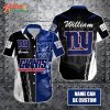 NFL Team New York Giants Mascot Custom Name Hawaiian Shirt Style Summer Sport Hawaiian Shirt