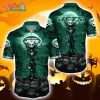 NFL Team New York Jets Jack Skellington Halloween Hawaiian Shirt Style Summer Sport Hawaiian Shirt