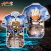 NFL Team Personalize Chicago Bears Groot Hawaiian Shirt Style Summer Sport Hawaiian Shirt