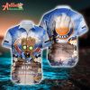 NFL Team Personalize Dallas Cowboys Groot Hawaiian Shirt Style Summer Sport Hawaiian Shirt