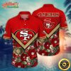 NFL Team San Francisco 49ers Flower Summer Hawaiian Shirt Style Summer Sport Hawaiian Shirt