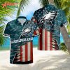 NFL Team Washington Commanders American Flag Hawaiian Shirt Style Summer Sport Hawaiian Shirt