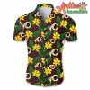 NFL Washington Commanders Hawaiian Shirt Flower Gift For Fans Football Lover