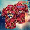 Nhl Florida Panthers Hawaiian Shirt Leaf Gift For Fans Football Lover