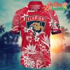 Nhl Florida Panthers Hawaiian Shirt Tropical Flower Gift For Fans Football Lover