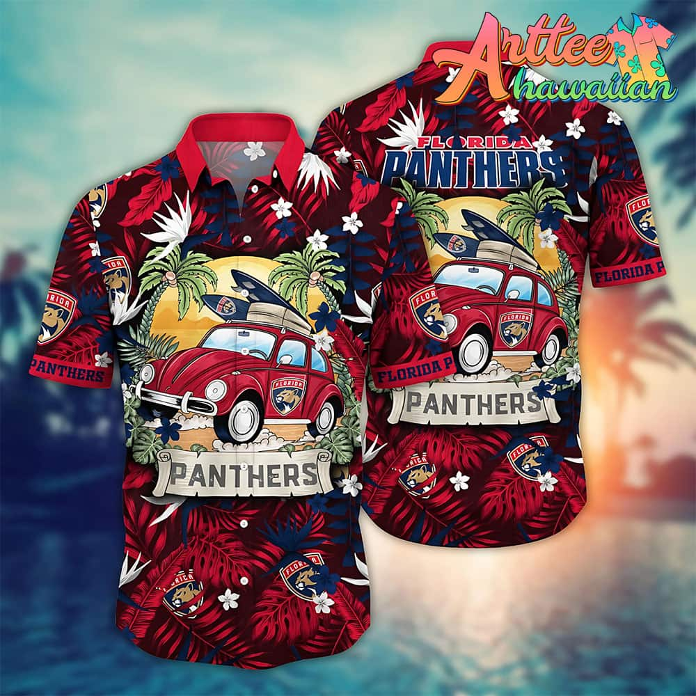 Nhl Florida Panthers Hawaiian Shirt Vacation Gift For Fans Football Lover